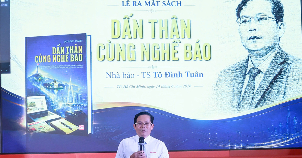 Hơn 30 năm 'Dấn thân cùng nghề báo' của nhà báo Tô Đình Tuân