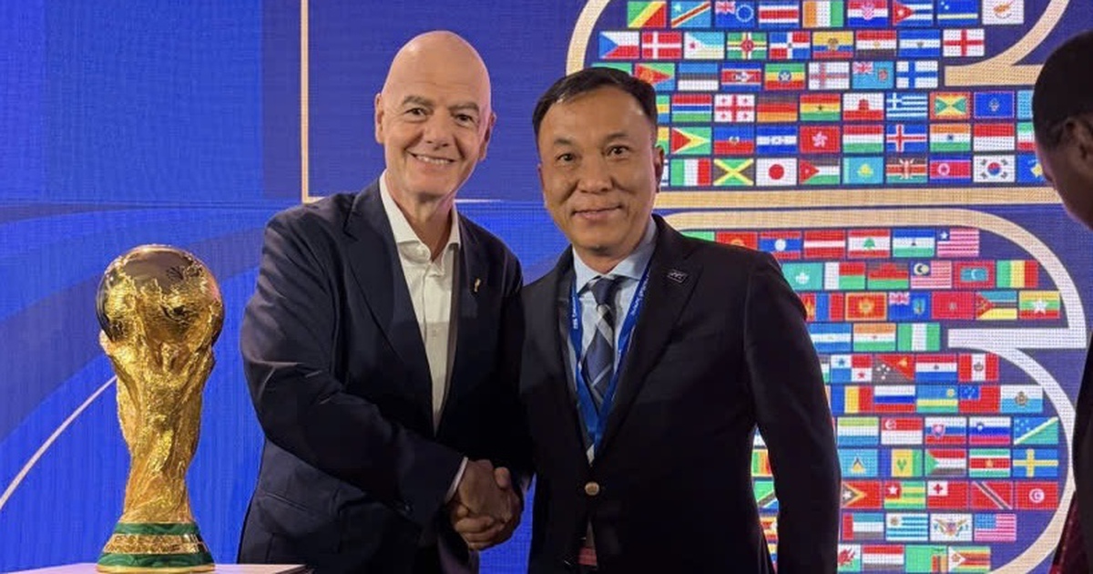 Chủ tịch FIFA và Chủ tịch VFF trao đổi về phát triển bóng đá Việt Nam