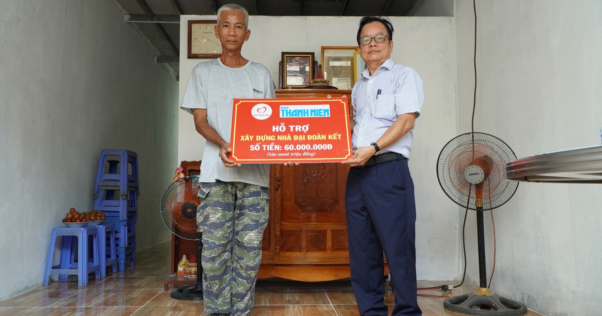 Báo Thanh Niên bàn giao nhà cho hộ dân đồng bào Khmer khó khăn