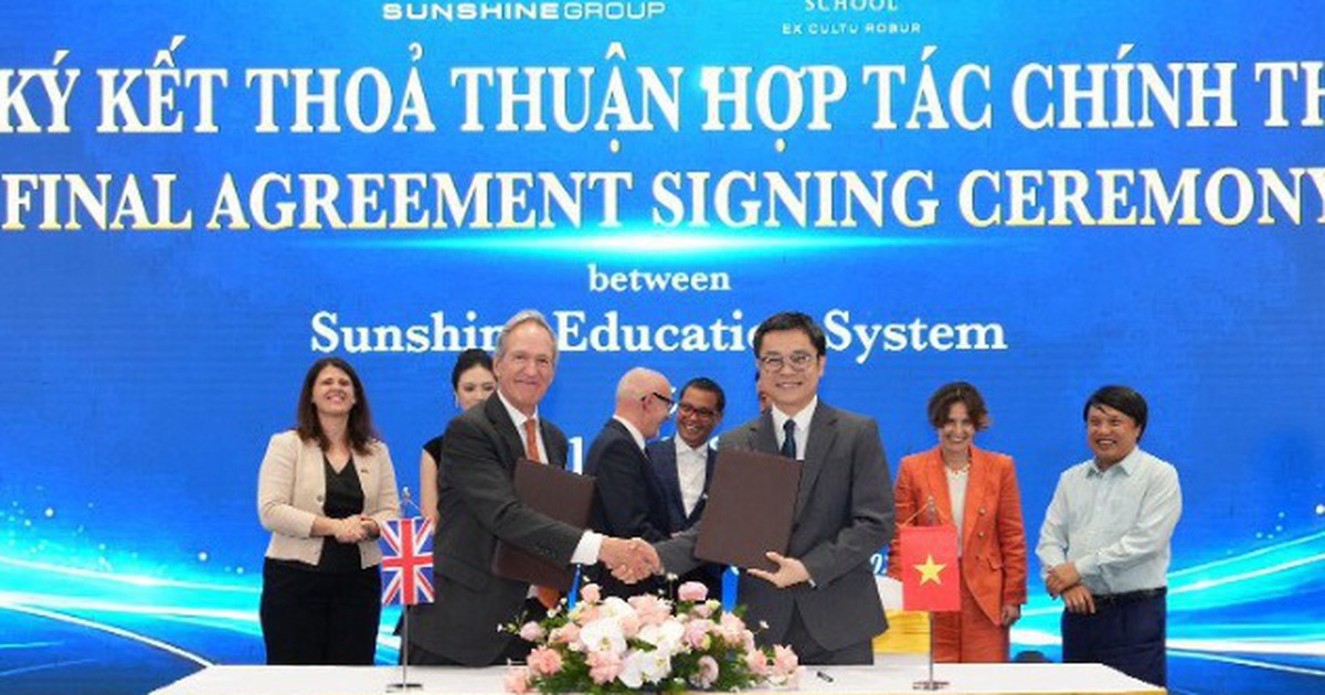 Hợp tác chiến lược với Sunshine Group, Cranleigh School chính thức có mặt tại Việt Nam