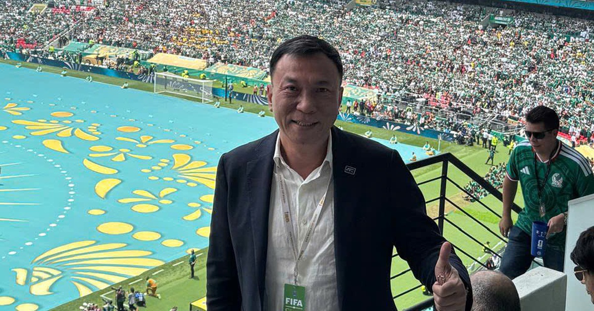 Chủ tịch VFF đến Mỹ, nghe Chủ tịch FIFA nói điều đặc biệt về World Cup 2026