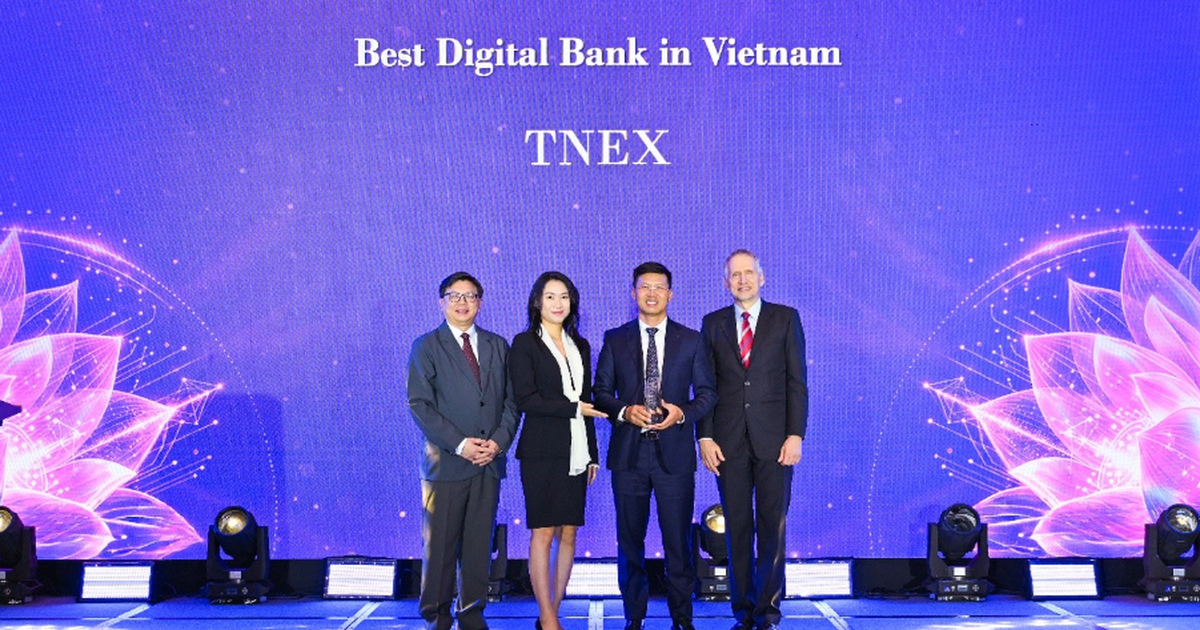 TNEX đạt giải thưởng Ngân hàng số tốt nhất* Việt Nam 2026 nhờ nền tảng ưu việt