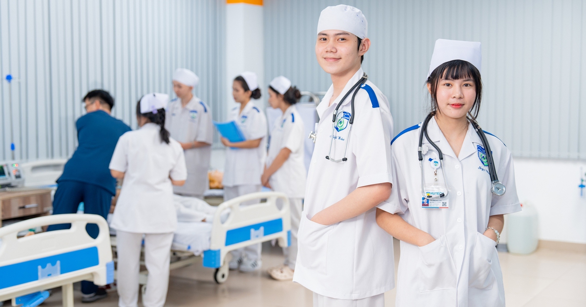 Học điều dưỡng tại HUTECH: Tăng cường thực hành lâm sàng, học bổng 30% học phí