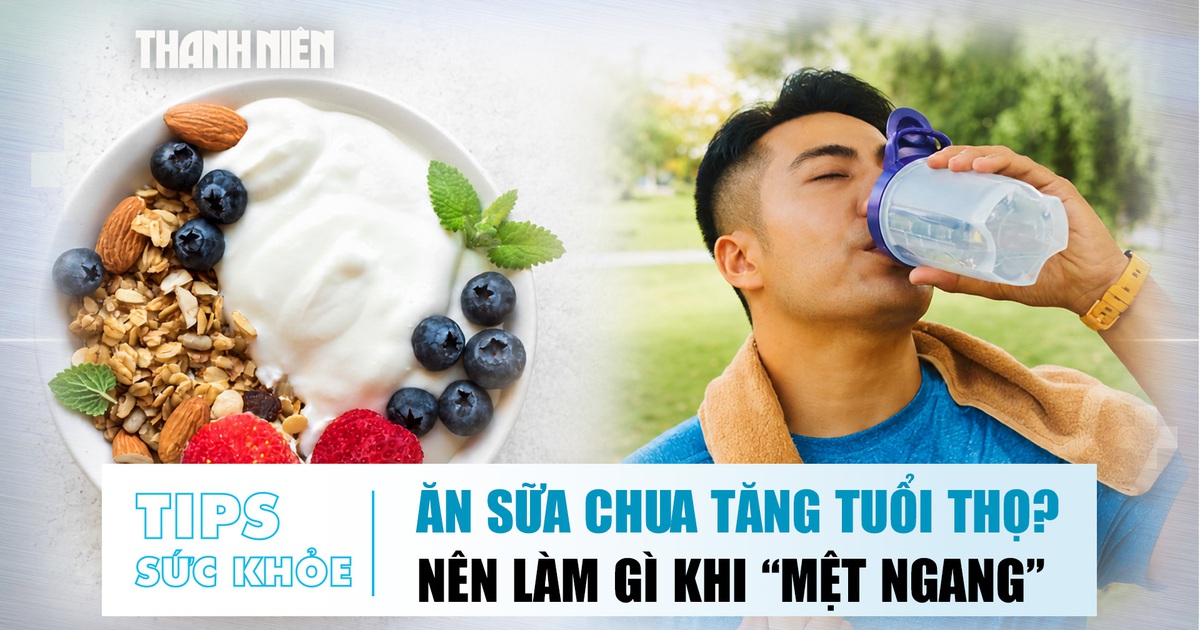 Bản tin sức khỏe ngày 16.6: Ăn sữa chua tăng tuổi thọ? | Nên làm gì khi 'mệt ngang'