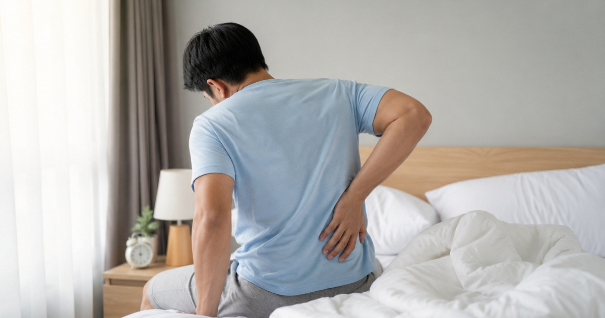 Đau lưng, cứng lưng mỗi sáng: Khi nào là bình thường, khi nào cần đi khám?