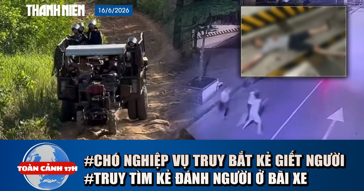 Toàn cảnh 17h: Dùng chó nghiệp vụ truy bắt nghi phạm giết người | Truy tìm kẻ hành hung người ở hầm xe