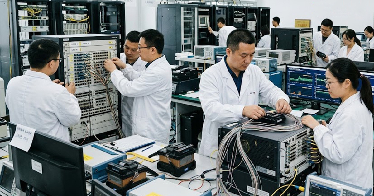 Trung Quốc ra mắt mạng cáp quang thế hệ mới, truyền dữ liệu nhiều hơn 5 lần