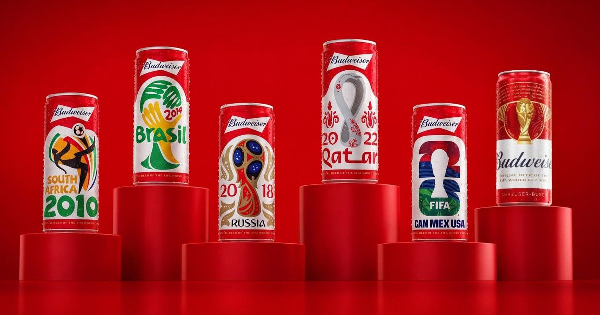 Budweiser giới thiệu 6 phiên bản đặc biệt FIFA World Cup 2026™, cơ hội trúng vàng 24K