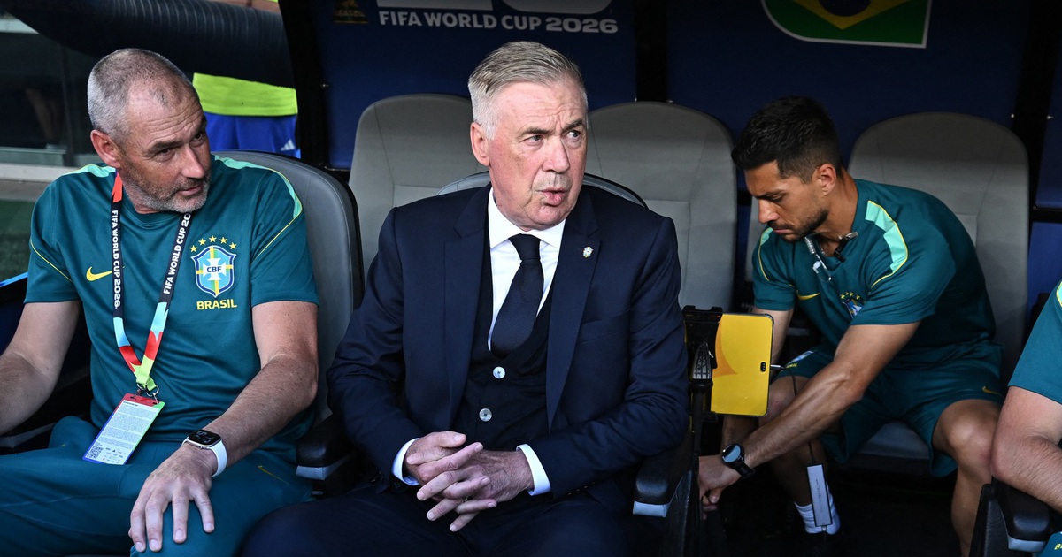 Nội bộ đội tuyển Brazil có biến, HLV Ancelotti tuyên bố thay đổi lớn