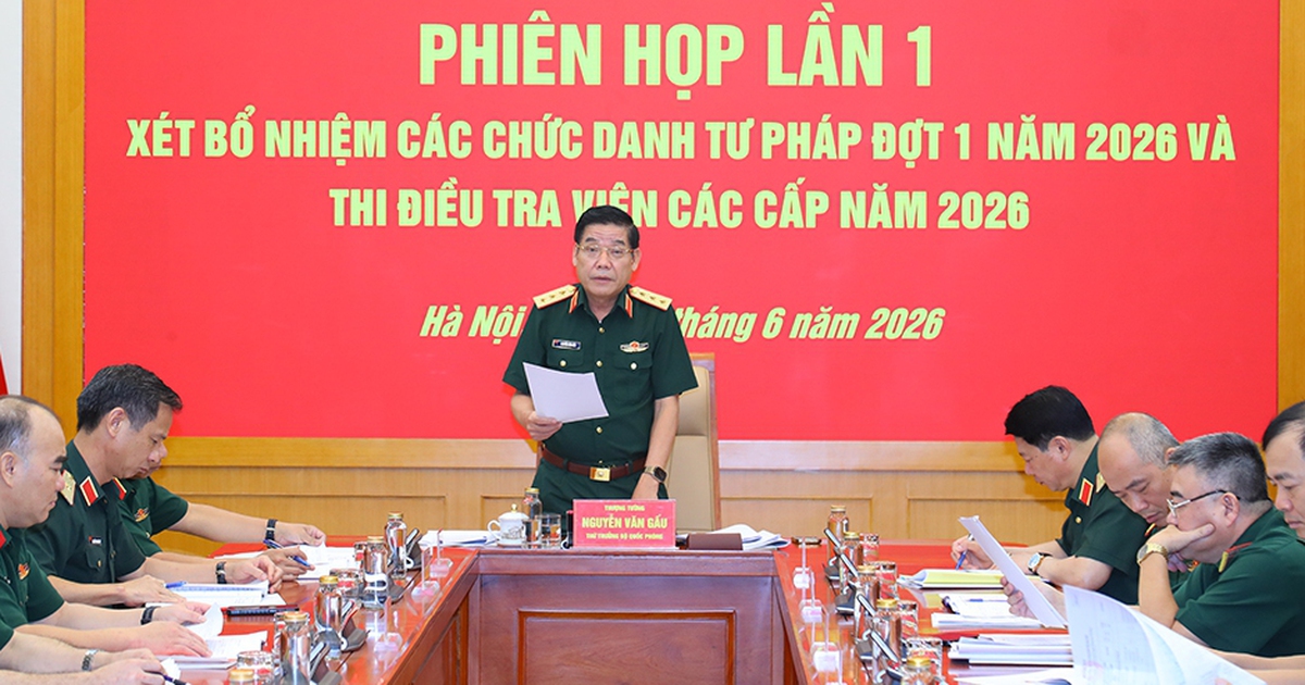 Bộ Quốc ph&ograve;ng xem x&eacute;t bổ nhiệm lại 14 l&atilde;nh đạo Cơ quan điều tra h&igrave;nh sự