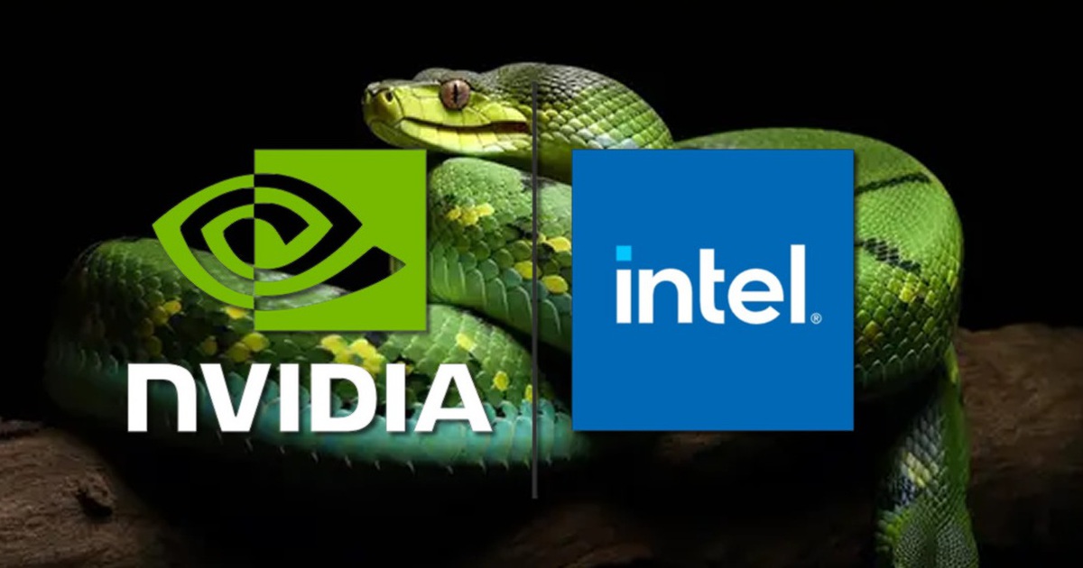CPU Intel có thể được tích hợp đồ họa Nvidia RTX vào năm 2028
