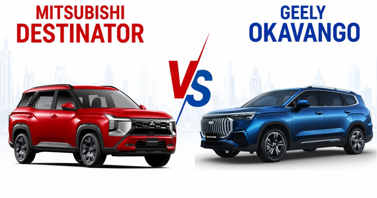 Xe 7 chỗ giá dưới 800 triệu, chọn Mitsubishi Destinator hay Geely Okavango?