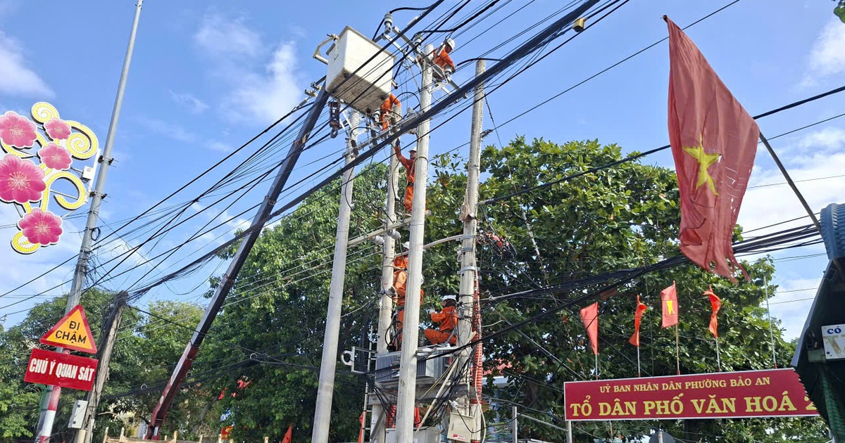 Công ty Điện lực Khánh Hòa nỗ lực bảo đảm nguồn điện mùa khô năm 2026