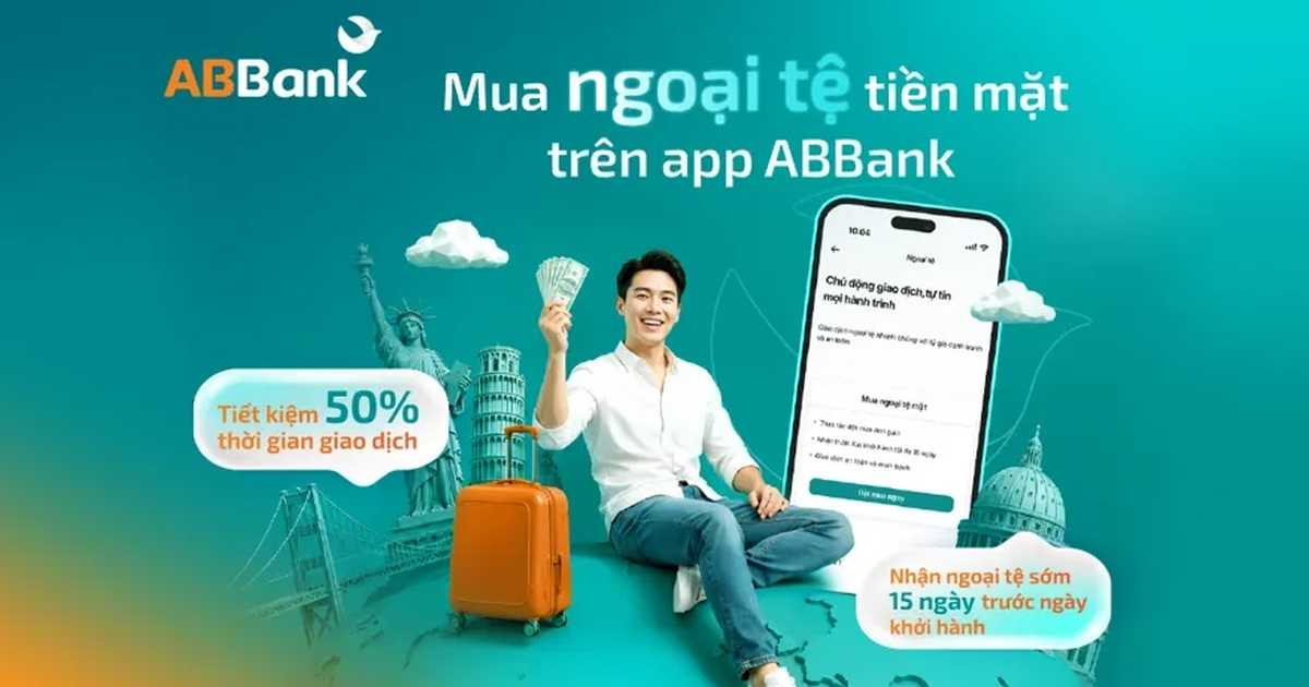 ABBank ra mắt tính năng mua ngoại tệ online