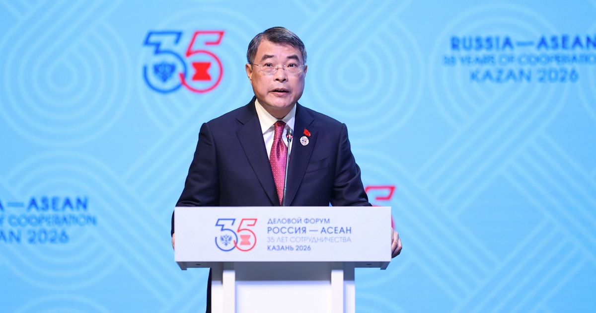 Việt Nam sẵn sàng cùng Nga và ASEAN biến lòng tin thành động lực tăng trưởng mới