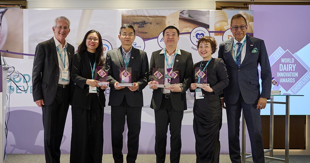 Vinamilk thắng lớn tại Giải thưởng Đổi mới sáng tạo ngành sữa toàn cầu 2026