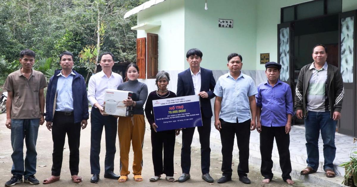 Thủy điện A Vương chăm lo đời sống người dân vùng cao