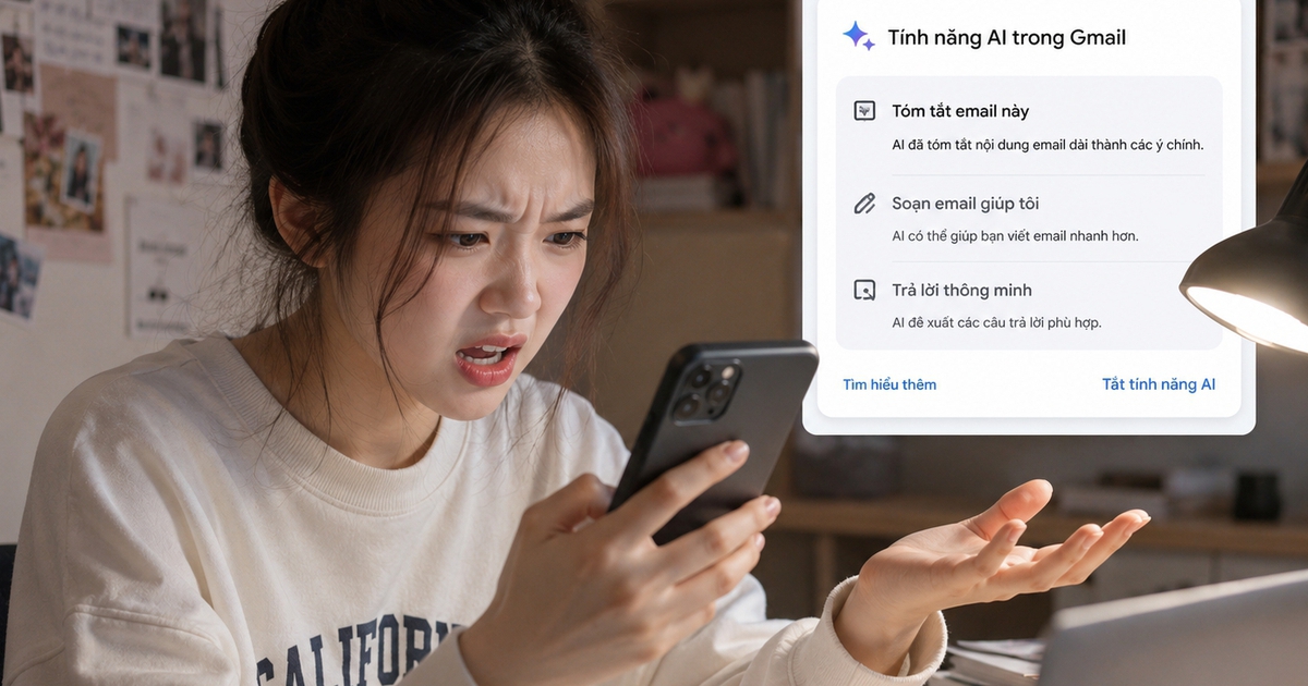 Gemini trong Gmail gây lo ngại an toàn dữ liệu cá nhân