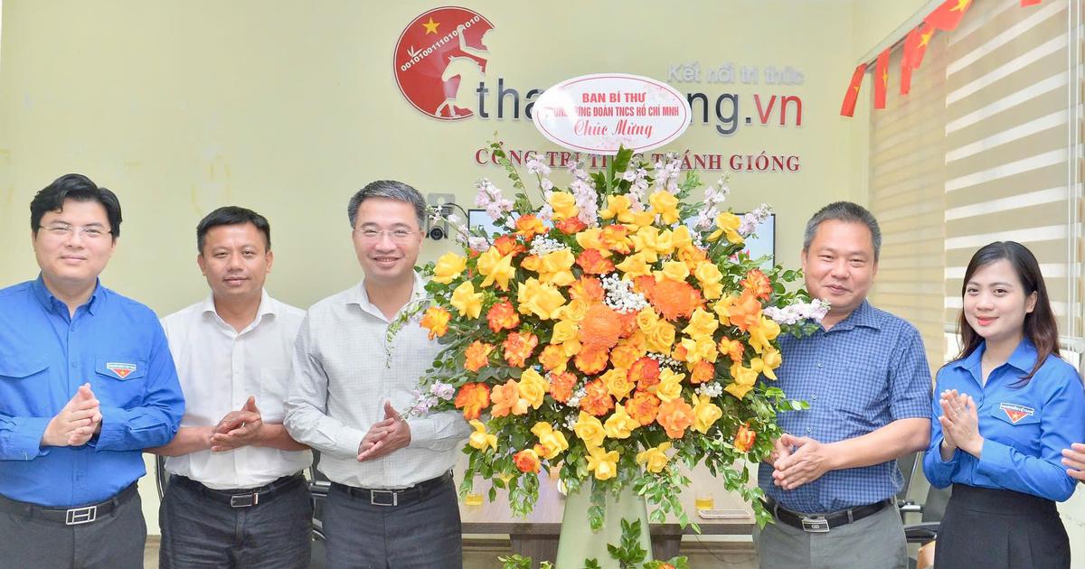 Bí thư T.Ư Đoàn Nguyễn Tường Lâm chúc mừng Ngày Báo chí cách mạng Việt Nam