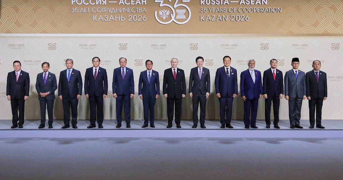 Thủ tướng Lê Minh Hưng dự phiên toàn thể Hội nghị cấp cao ASEAN - Nga