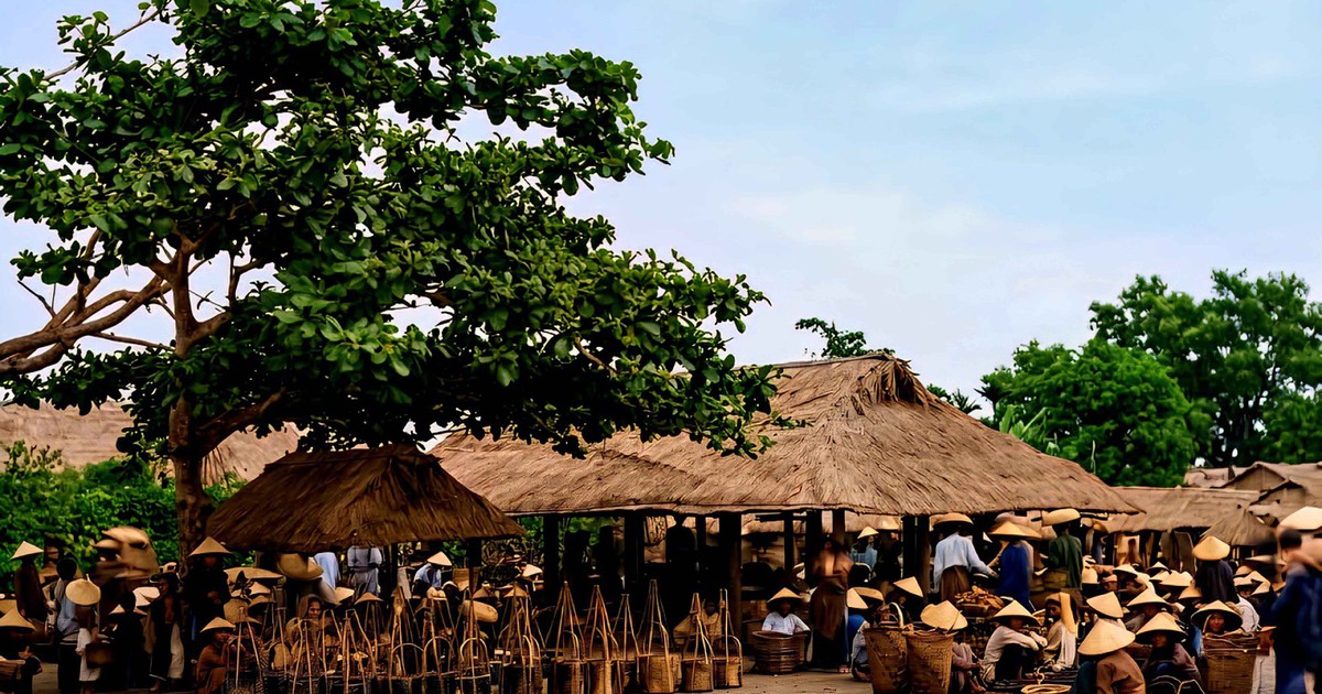 Chợ ở Quy Nhơn xưa