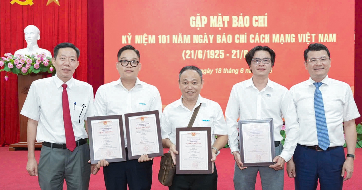 3 phóng viên Báo Thanh Niên đạt 4 giải báo chí Huế và Đà Nẵng