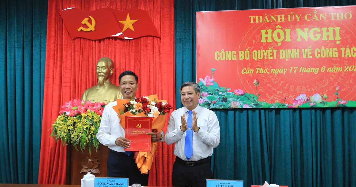 Nguyên Phó chủ tịch UBND thành phố Cần Thơ làm Phó trưởng ban Nội chính