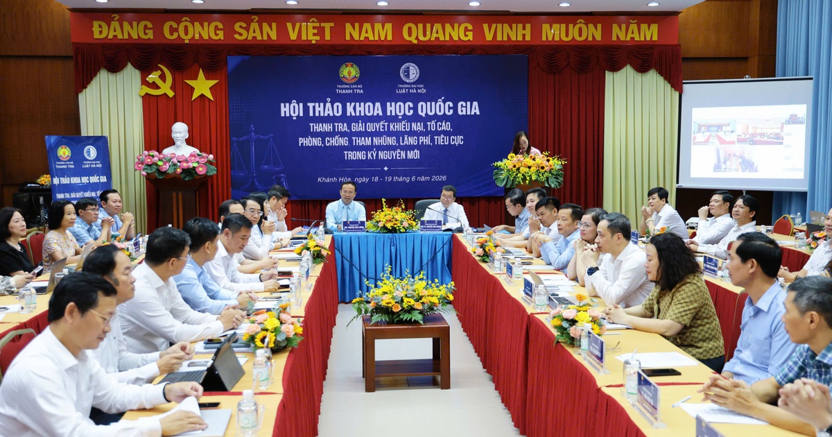 Khánh Hòa tổ chức hội thảo quốc gia về thanh tra, phòng chống tham nhũng, lãng phí