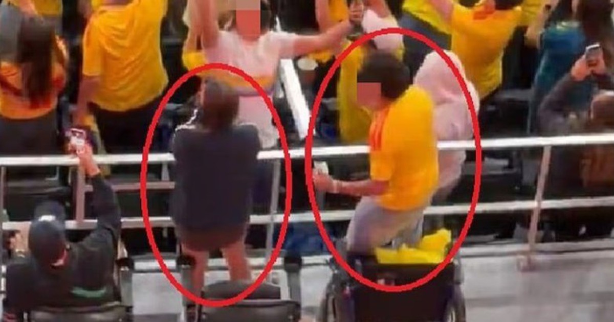 Tranh cãi khoảnh khắc CĐV Colombia bật khỏi xe lăn, nhảy cẫng ăn mừng ở World Cup