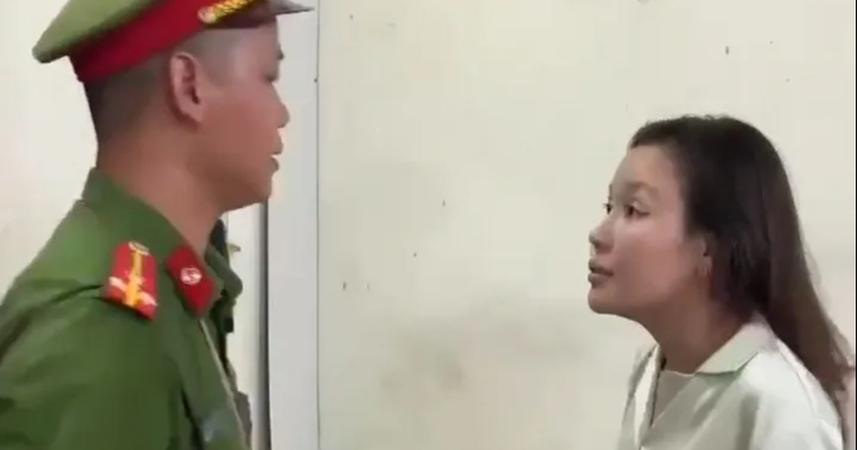 Tạm giữ hình sự người phụ nữ cắn tay Công an Thái Nguyên