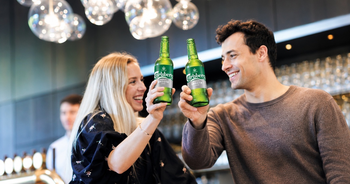 Carlsberg Smooth nâng tầm cuộc vui bằng vị bia êm mượt