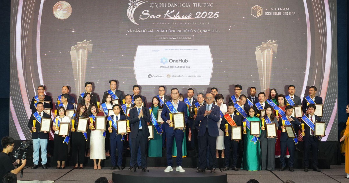 Loạt giải pháp công nghệ đạt giải Sao Khuê: One Mount khẳng định vai trò ‘Innovation Hub’