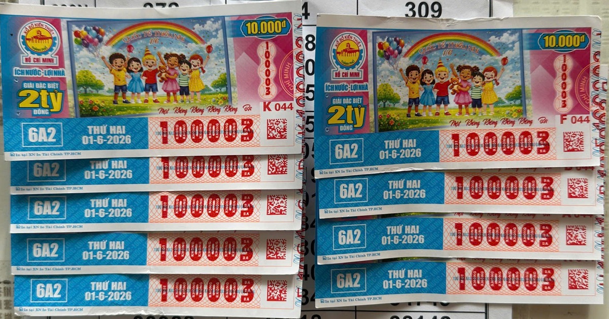Vé số có tứ quý 0000 bất ngờ trúng giải lớn xổ số miền Nam