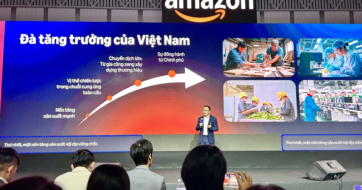 Nhà bán hàng Việt Nam đạt doanh số trên 1 triệu USD qua Amazon tăng 60%