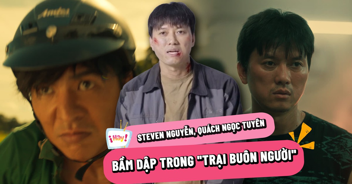Steven Nguyễn, Quách Ngọc Tuyên bầm dập trong 'Trại buôn người'