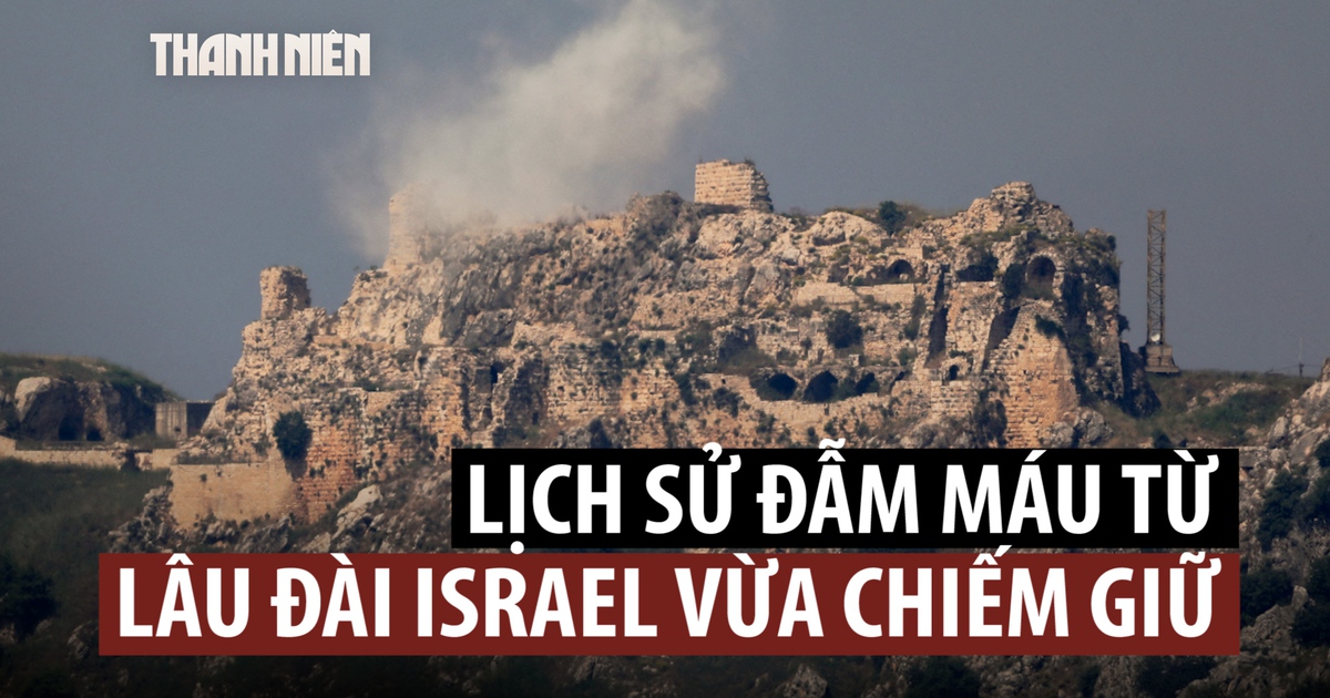 Lâu đài Israel vừa chiếm giữ lưu dấu lịch sử đẫm máu từ thời Thập tự chinh