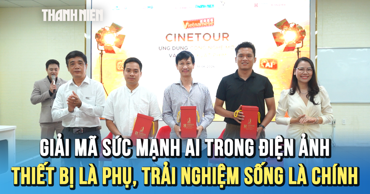 Sản xuất phim thời AI: Công nghệ là 'cây cọ', cảm xúc con người là cốt lõi