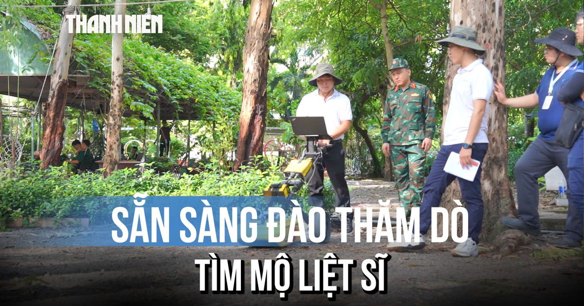 Mộ liệt sĩ ở công viên Lê Thị Riêng: sẵn sàng đào thăm dò cuối tháng 6