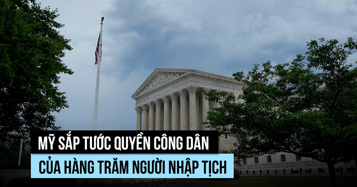 Hàng trăm người đã nhập tịch Mỹ có thể bị tước quốc tịch