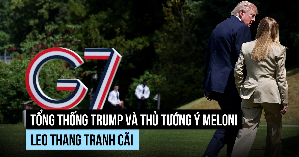 Tổng thống Trump, Thủ tướng Ý Meloni tiếp tục đấu khẩu