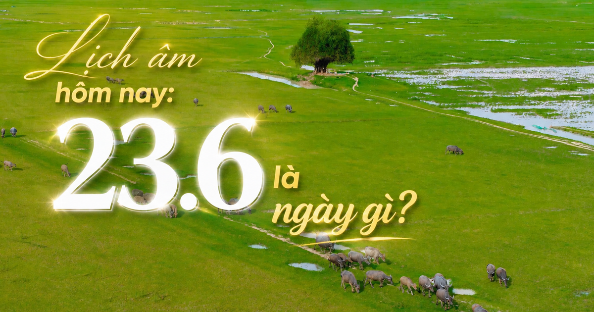 Lịch &acirc;m h&ocirc;m nay 23.6 c&oacute; phải l&agrave; ng&agrave;y đẹp ở Việt Nam?