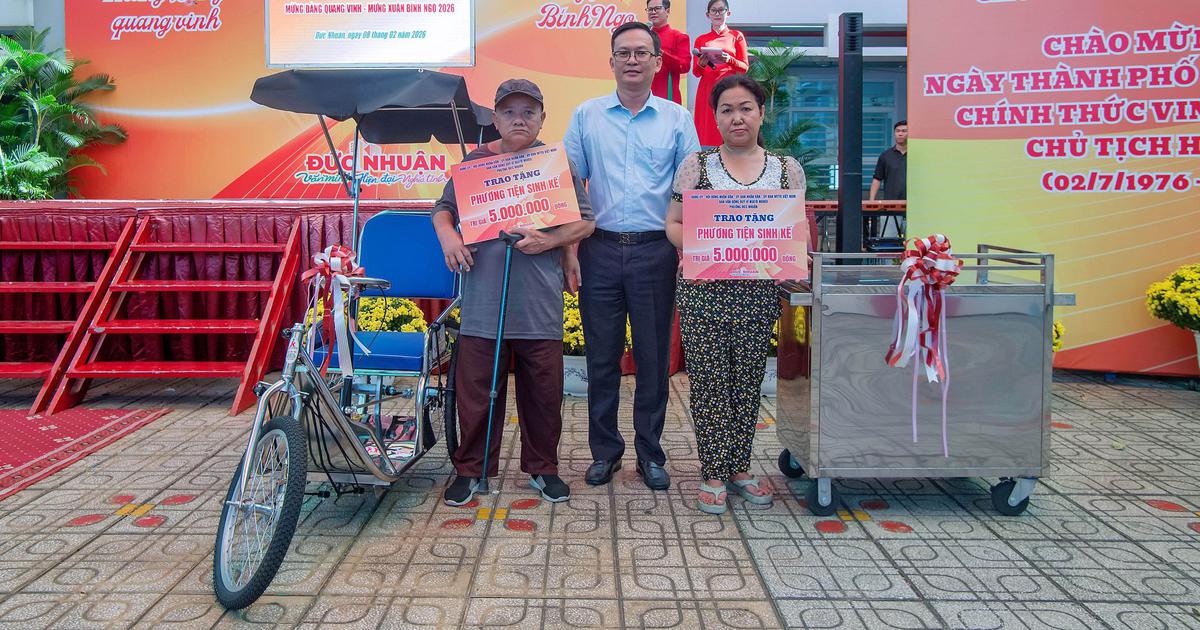 Ngày hội đoàn kết, nghĩa tình tại phường Đức Nhuận