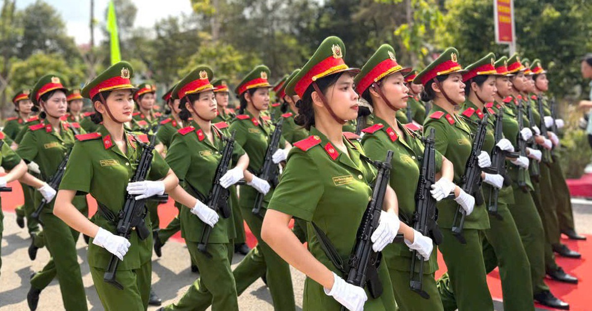 Những thí sinh đầu tiên trúng tuyển Trường ĐH Cảnh sát nhân dân năm 2026