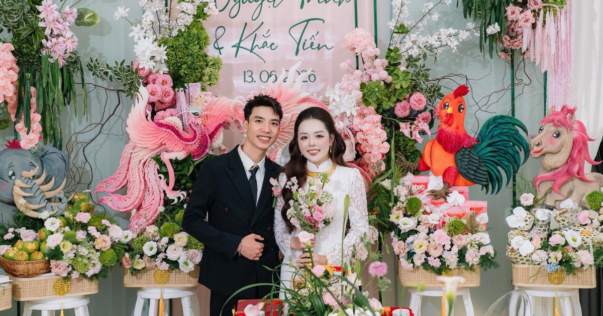 Ch&uacute; rể mang 'voi ch&iacute;n ng&agrave;', 'g&agrave; ch&iacute;n cựa' đến đ&aacute;m hỏi: Nh&agrave; g&aacute;i bất ngờ