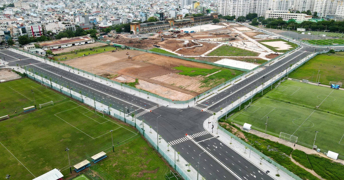 5 đường xuyên qua trường đua Phú Thọ sau 1 năm thi công