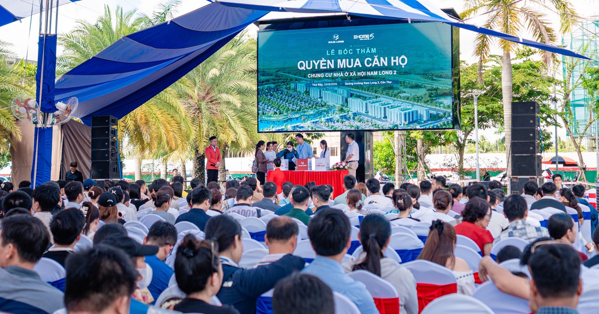 Gần 100% căn hoàn tất đặt cọc dự án NOXH Nam Long 2