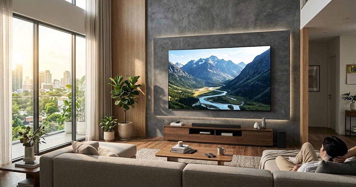 Vì sao TV kích thước lớn chưa chắc đã mang lại trải nghiệm đỉnh cao?