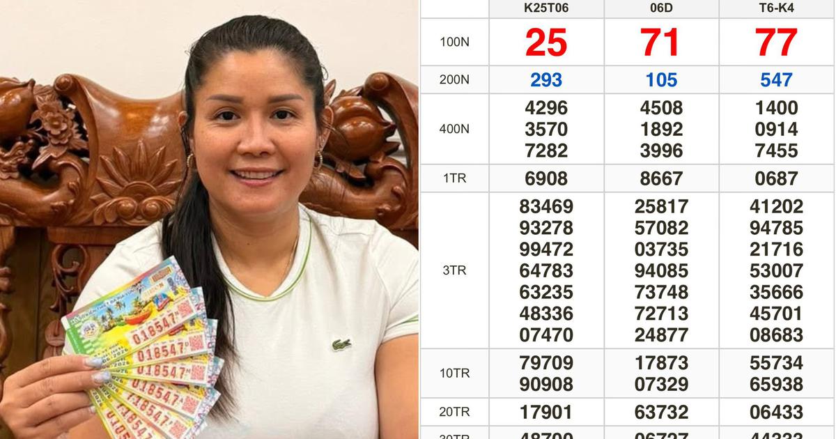 3 người trúng độc đắc 10 tỉ xổ số miền Nam đài Vũng Tàu, nhận tiền mặt