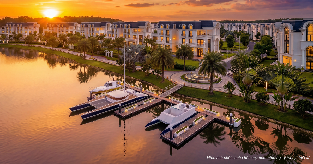 Mansion Riverside Villas: Bộ sưu tập dinh thự hoàng gia ven sông của giới thượng lưu