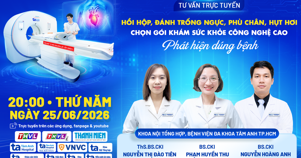 Hồi hộp, đánh trống ngực, hụt hơi: Khám sức khỏe công nghệ cao phát hiện đúng bệnh